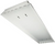 TCP HBL46LT8B1 4FT LED T8-ready high bay fixture, 6 lamp, single end, white steel housing