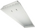 TCP HBL48LT8B1 4FT LED T8-ready high bay fixture, 8 lamp, single end, white steel housing