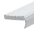 Frost King GR9 white dual vinyl garage door side and top weatherseal, 3 in. x 9 ft.