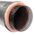 Imperial MEA-1225-8 2-ply polyester insulated air duct, 12 in. x 25 ft., silver, R-8.0