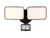 MaxLiteHome MSL2HL black 2-head LED motion sensor security light with PIR sensor and photocell