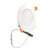 Simply Conserve L12-DLR6-27/50-D-ADJ 6-inch adjustable wafer LED downlight with matte white trim and remote junction box