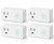 BN-Link WiFi Smart Plug Outlet Hubless Timer BNC-60/U133T (Pack of 4)- Case of 40 Minimum