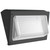 Simply Conserve adjustable traditional LED wall pack with integrated photocell, bronze housing, clear lens, and wet-rated outdoor design