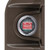 Simply Conserve field-adjustable LED mini wall pack with bronze housing, clear polycarbonate lens, and built-in photocell