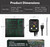 BN-Link 20" x 20.75" Seedling Heat Mat with Thermostat Controller Combo Set- Case of 28 Minimum