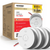 USI USI/SM/HW10YR/P/3 3-pack hardwired smoke and fire alarms with 10-year battery backup, photoelectric sensing, and Voice Alert