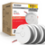 USI 3-Pack Hardwired Smoke & Fire Alarm with Replaceable Battery Backup, USI/SM/HWREP/3 – Case of 3 Minimum