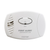 BRK First Alert CO7P01 plug-in carbon monoxide alarm with 9V battery backup and white housing