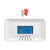 BRK First Alert CO9B10D 10-year battery carbon monoxide alarm with backlit digital display and white housing