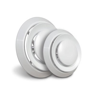 Boflex 8 inch White Round Diffuser DR-08 - Case of 10 Minimum