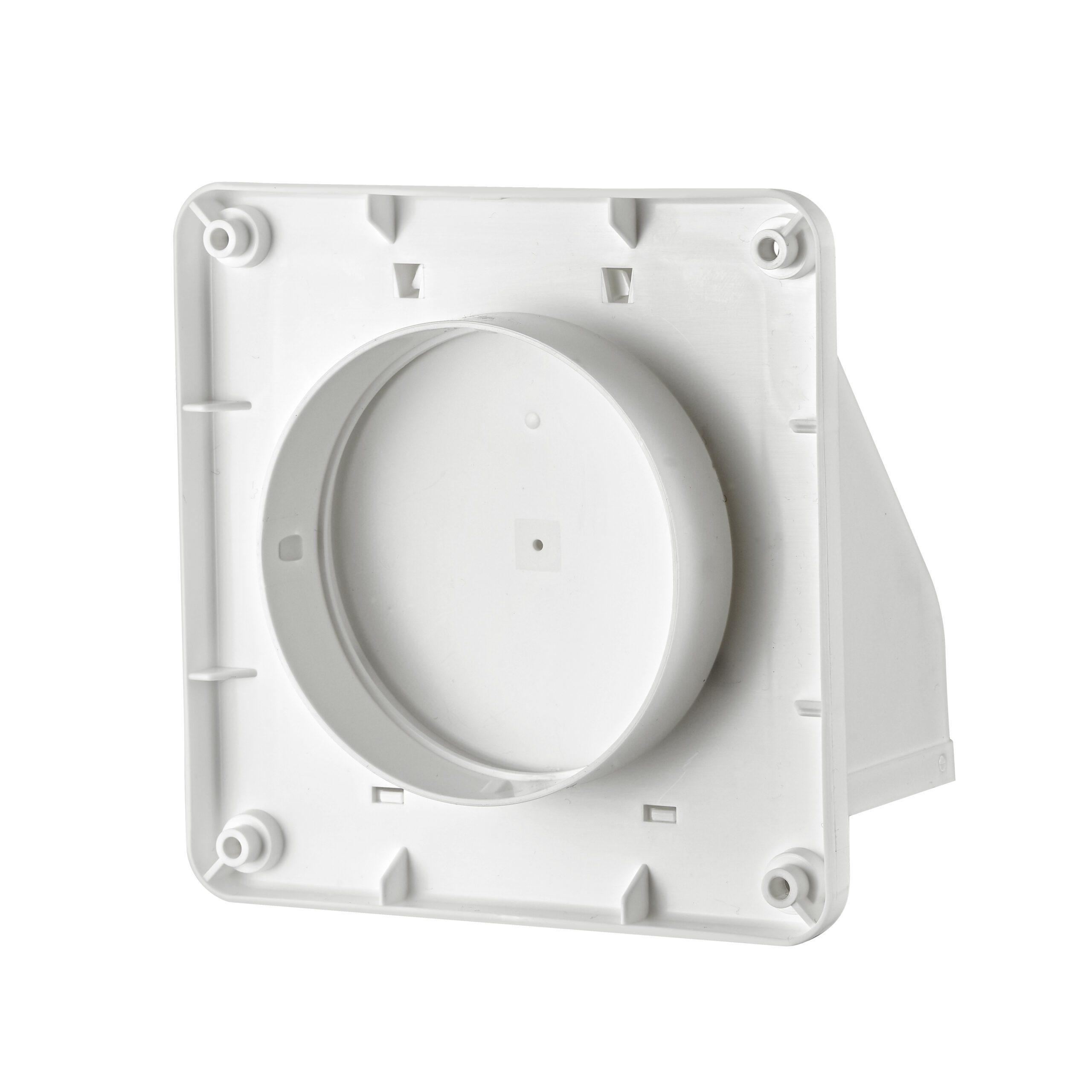 新品未開封　BELLOWS PLOVER(ふいご)WHITE Lambro 4-inch Wall Mounted Plastic Preferred Hood Vent, 11-inch
