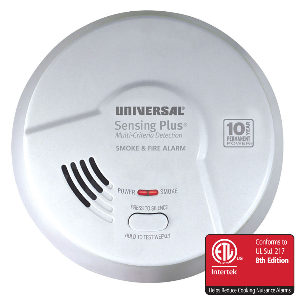 USI Sensing Plus Smoke and Fire Alarm