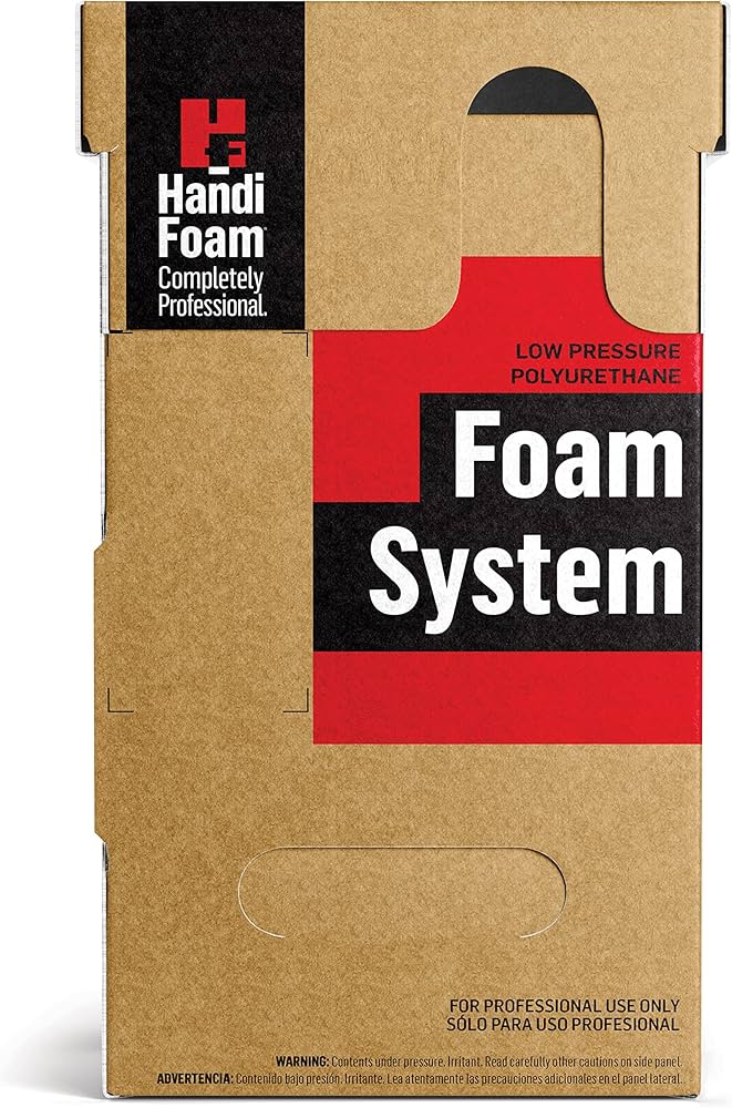 Handi-Foam Open Cell Low Density Spray Foam Kit 250bdft P12005