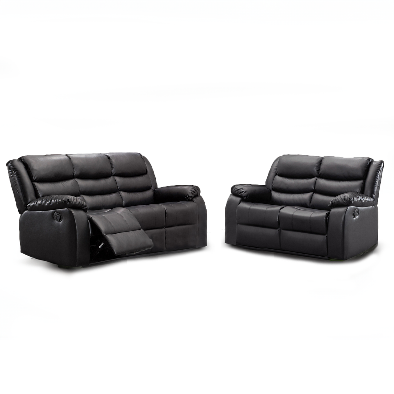 Venice Leather 3 + 2 Reclining Sofa Suite The Online Sofa Shop
