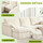 Bonnie Modular U shape Corner Boneless Cloud Comfy Fabric Sofa