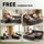 Bonnie Modular U shape Corner Boneless Cloud Comfy Fabric Sofa