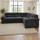 Clifton Universal Corner Sofa Soft Fabric