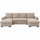 Comaro U Shaped Sofa Bed Twin Storage Chaises – 5 Seater