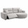 Denton Electric Recliner Chaise Chenille Fabric Sofa