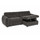 Fenton Universal Corner Sofa Bed with Storage Chaise Chenille Fabric