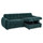 Fenton Universal Corner Sofa Bed with Storage Chaise Chenille Fabric