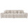 Jenson Plush Velvet Large 4 Seater Sofa