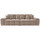 Jenson Plush Velvet Large 4 Seater Sofa