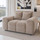 Jenson Plush Velvet Armchair