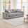 Juno Chenille 3 Seater Sofa