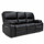 Bentley Black Electric Reclining 3 + 2 Seater Sofa Suite