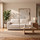 Melrose 3 + 2 Woven Fabric Sofa Suite Beige or Grey