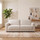 Melrose 3 + 2 Woven Fabric Sofa Suite Beige or Grey