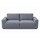 Melrose 3 Seater Woven Fabric Sofa Beige or Grey