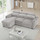 Carlo Universal Corner Sofabed with Storage