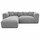 Ely Cloud Chaise L-Shaped Corner Sofa