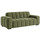 Preston 3 Seater Woven Fabric Sofa