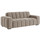Preston 3 Seater Woven Fabric Sofa