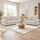 Sandford 3 + 2 Fabric Sofa Suite