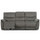 Hoxley  Charcoal Electric Reclining 3 Piece Sofa Suite 3 + 1 + 1
