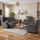 Hoxley  Charcoal Electric Reclining Sofa Suite 3 + 2