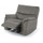 Hoxley  Charcoal Electric Reclining 3 Piece Sofa Suite 3 + 2 + 1
