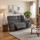 Hoxley  Charcoal Electric Reclining 3 Piece Sofa Suite 2 + 1 + 1