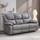 Knowle  Pisa Grey Electric Reclining 3 Piece Sofa Suite 3 + 1 + 1