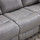Knowle  Pisa Grey Electric Reclining 3 Piece Sofa Suite 3 + 1 + 1