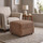 Oxford Jumbo Cord Footstool