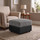 Oxford Jumbo Cord Footstool