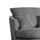 Oxford Modern Cord Fabric Swivel Chair