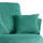Oxford Modern Jumbo Cord Fabric Swivel Chair