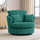 Oxford Modern Jumbo Cord Fabric Swivel Chair